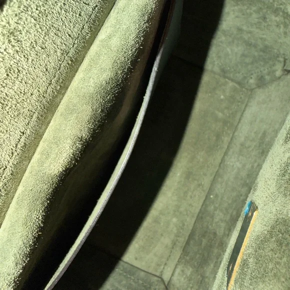 Celine Nano Olive Green Belt Satchel Bag - Picture 3 of 10